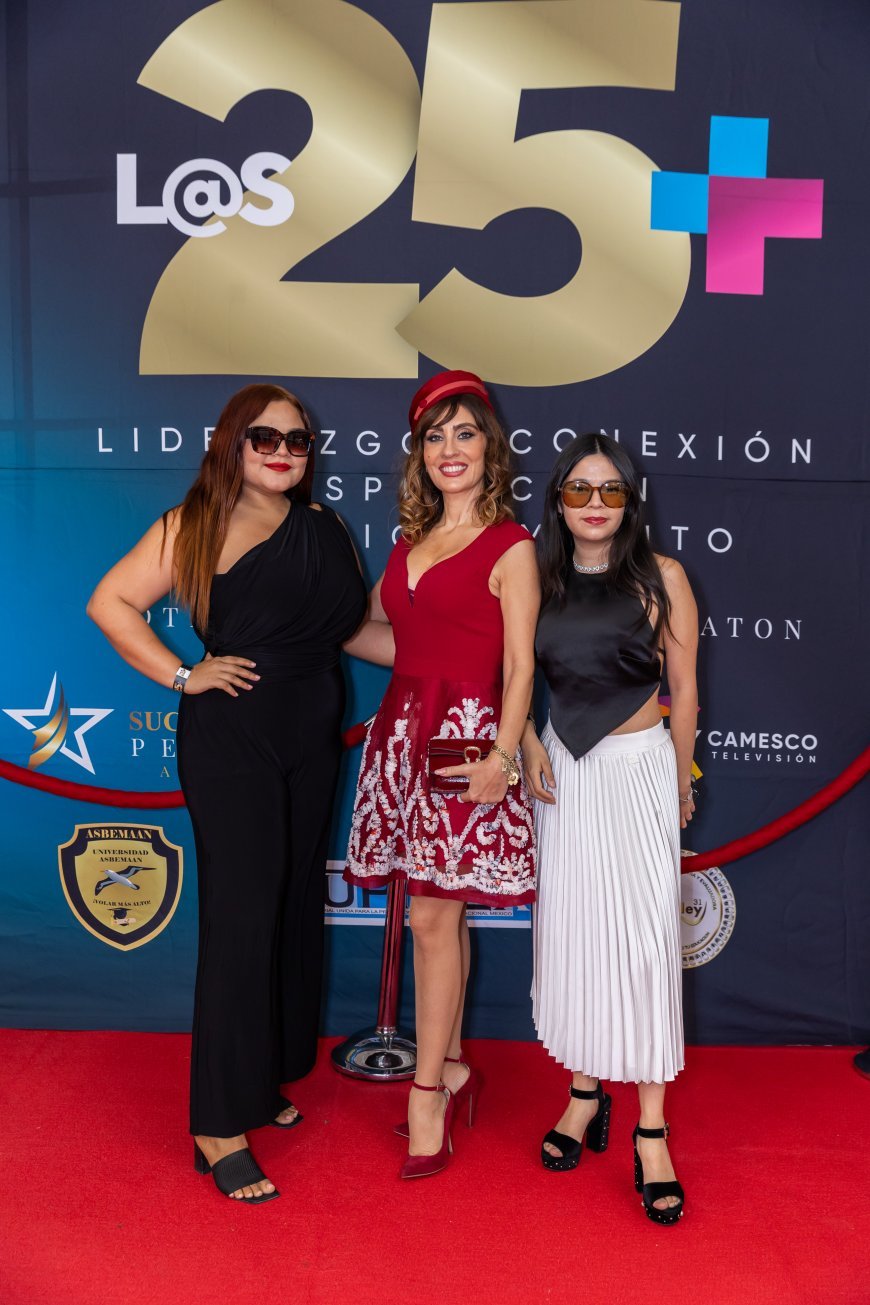 Alfombra Roja:  X Edición de “Los 25 Más"